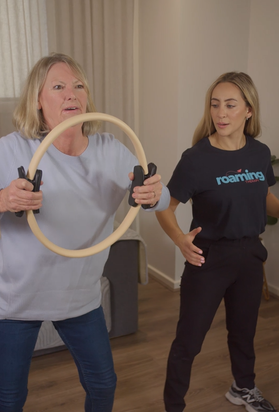 A mobile exercise physiologist from Roaming Therapy
