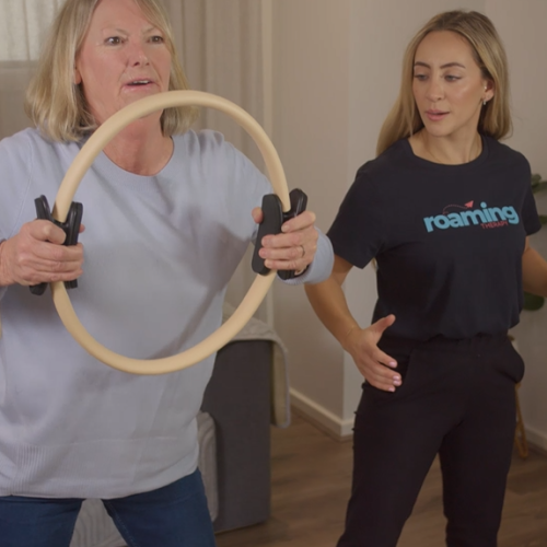 A mobile exercise physiologist from Roaming Therapy